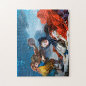 Winter, Fragonard Legpuzzel (Verticaal)