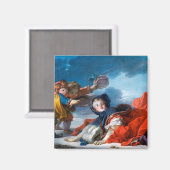 Winter, Fragonard Magneet (Voorkant / Achterkant)