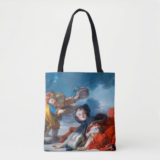 Winter, Fragonard Tote Bag (Voorkant)