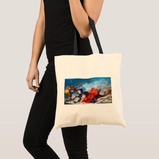 Winter, Fragonard Tote Bag (Voorkant (product))