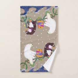 Winter Friends Hand Towel Handdoek