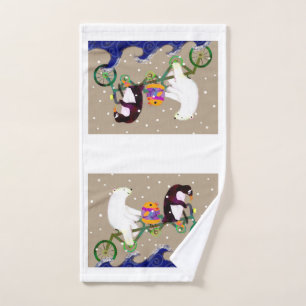 Winter Friends Hand Towel Handdoek