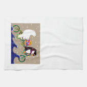 Winter Friends Kitchen Towel Theedoek (Horizontaal)