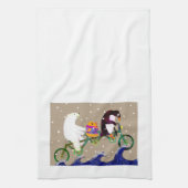 Winter Friends Kitchen Towel Theedoek (Verticaal)