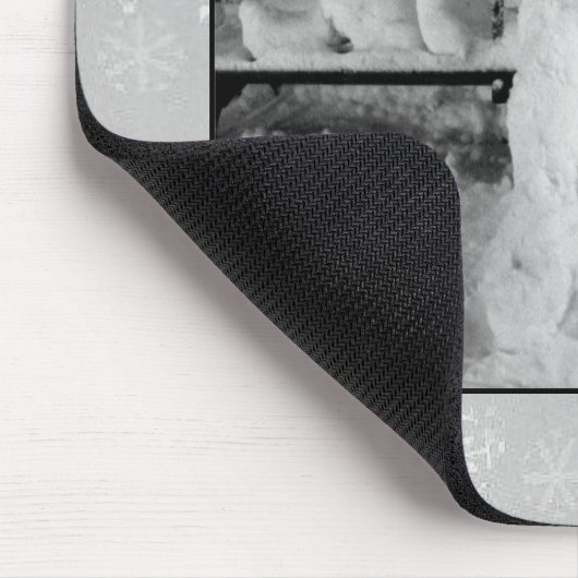 "Winter Friends" Mousepad Muismat (Hoek)