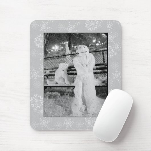 "Winter Friends" Mousepad Muismat (Met muis)
