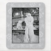 "Winter Friends" Mousepad Muismat (Voorkant)