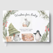 Winter Friends | Pinguïns en poolBeren Gastenboek (Voorkant)