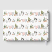 Winter Friends | Pinguïns en poolBeren Gastenboek (Achterkant)