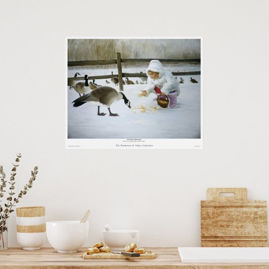 Winter Friends Poster (Keuken)