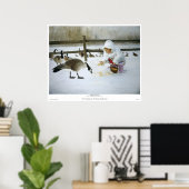 Winter Friends Poster (Thuiskantoor)