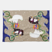 Winter Friends Tea Towel Theedoek (Horizontaal)