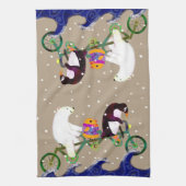 Winter Friends Tea Towel Theedoek (Verticaal)