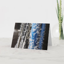 Winter Frost Notecard