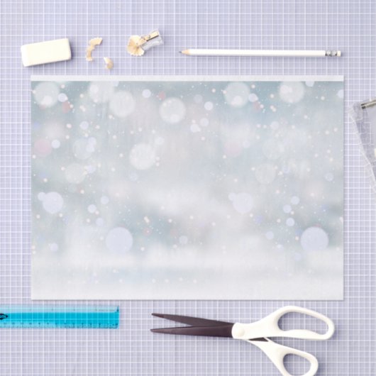 Winter Frost Snowflakes kerst Tissuepapier (Craft)