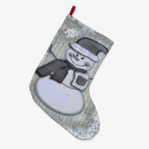 Winter Frost Snowman DECOR Grote Kerstsok