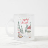 Winter Frosted Mok (Links)