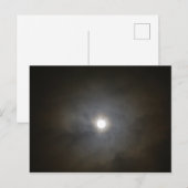 Winter Full Moon Briefkaart (Voorkant / Achterkant)