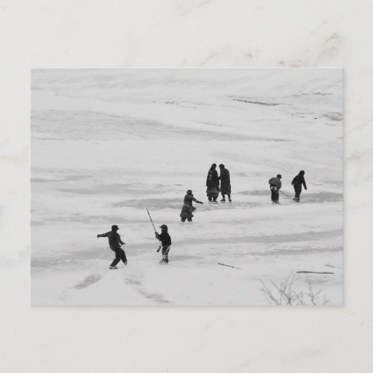 Winter Fun Briefkaart (Voorkant)