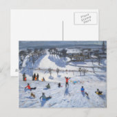 Winter Fun Chatsworth 2010 Briefkaart (Voorkant / Achterkant)