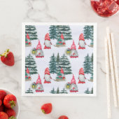 Winter Fun Gnomen Servet (Insitu)