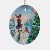 Winter Fun Holiday Ornament (Rechts)