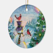 Winter Fun Holiday Ornament (Links)