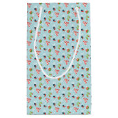 Winter Fun Pattern Klein Cadeauzakje (Achterkant)