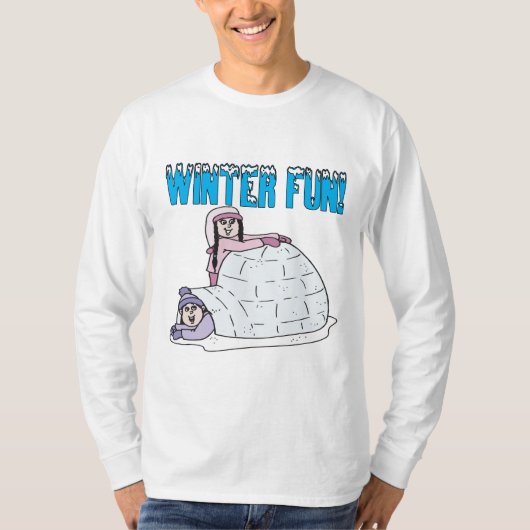 Winter Fun T-shirt (Voorkant)