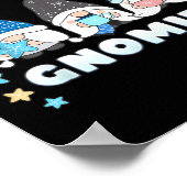 Winter, Funny Nordic Christmas Gnomes Poster (Hoek)