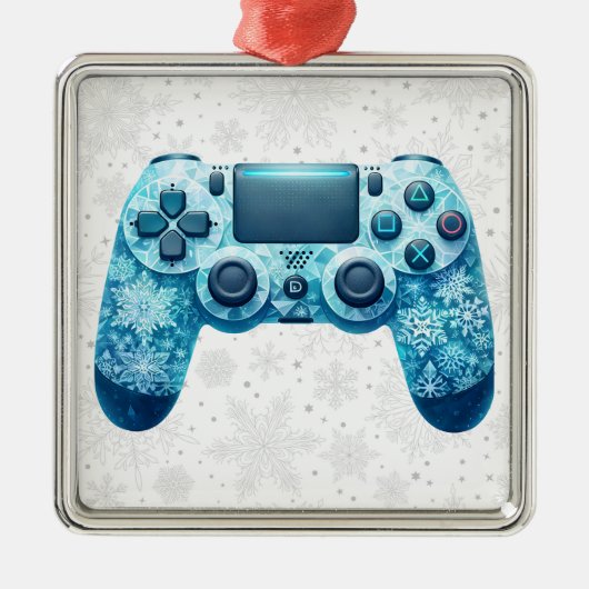 Winter Game Controller Ornament (Voorkant)