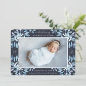 Winter Garden | Aankondiging van de foto ter geboo (Staand voorkant)