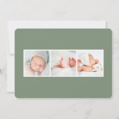 Winter Garden | Aankondiging van de foto ter geboo (Achterkant)