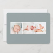 Winter Garden | Aankondiging van de foto ter geboo (Achterkant)