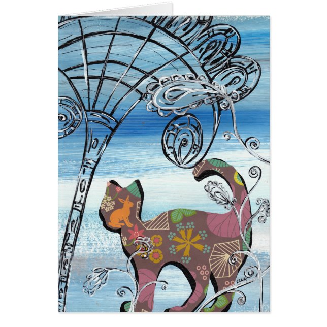 Winter Garden Cat (Voorkant)