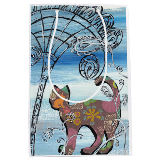 Winter Garden Cat Medium Cadeauzakje