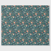 Winter Garden Fox Cadeaupapier (Vlak)