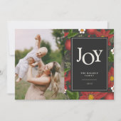 Winter Garden | Kerstfotokaart Feestdagenkaart (Voorkant)