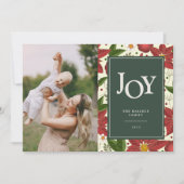 Winter Garden | Kerstfotokaart Feestdagenkaart (Voorkant)