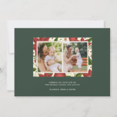 Winter Garden | Kerstfotokaart Feestdagenkaart (Achterkant)