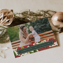 Winter Garden | Kerstfotokaart Feestdagenkaart