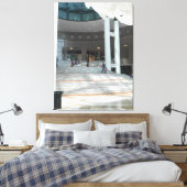 Winter Garden, New York Canvas Afdruk (Insitu (Slaapkamer))