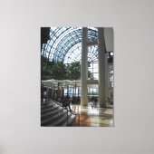 Winter Garden, New York Canvas Afdruk (Voorkant)