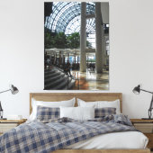 Winter Garden, New York Canvas Afdruk (Insitu (Slaapkamer))