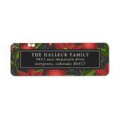 Winter Garden Return Address Label (Voorkant)