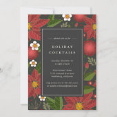 Winter Garden | Uitnodiging voor feestdag Cocktail (Voorkant)