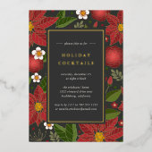 Winter Garden | Vakantiegangers Folie Uitnodiging (Voorkant)