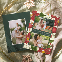 Winter Garden | Vakantieknopkaart Feestdagenkaart