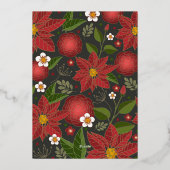 Winter Garden | Verticale foto Folie Feestdagenkaart (Achterkant)