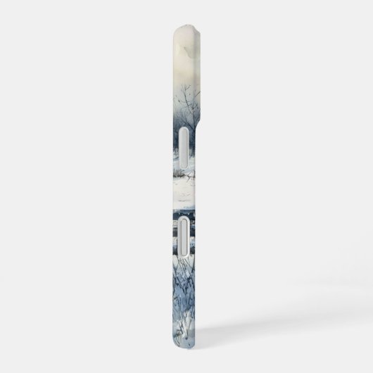 Winter Gate at Sunrise iPhone 16 Hoesje (Rechterkant)